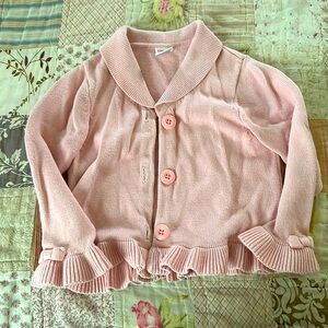 Gymboree size 4 cardigan with bow sleeves